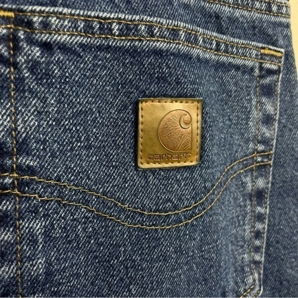 Carhartt Men's Relaxed Straight Leg Flannel Lined Jeans‎
